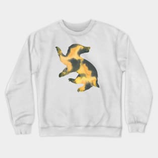 House Badger Watercolor Crewneck Sweatshirt